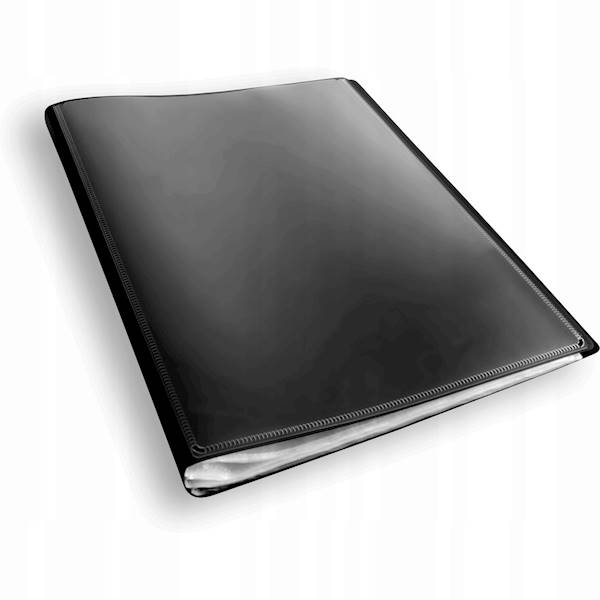 Teczka ofertowa A4 PP 20 koszulek czerwona