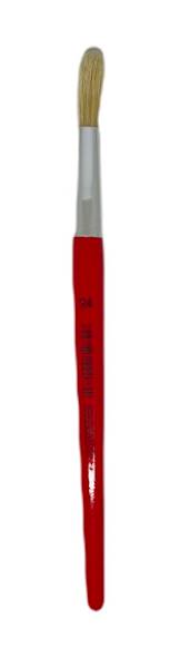 Pędzel szkolny szczecinowy K okragły 24