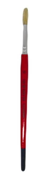 Pędzel szkolny szczecinowy K okragły 16