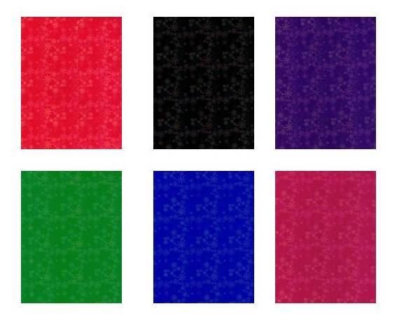 Wycinanka samoprzylepna A4 Flowers