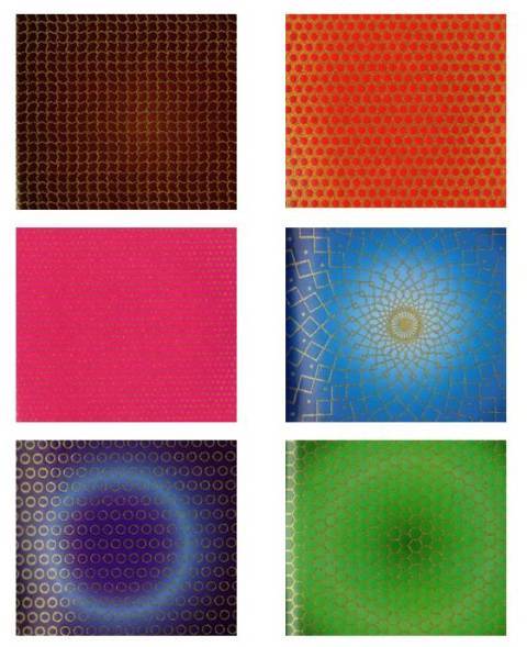 Wycinanka samoprzylepna A4 Brokatowe fantazje