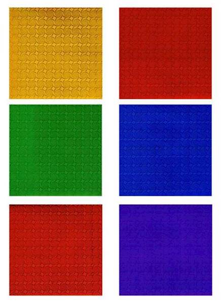 Wycinanka samoprzylepna A4 Holograficzna sfinks