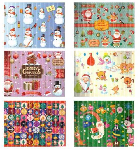 Wycinanka samoprzylepna A4 Świąteczna trójwymiarow