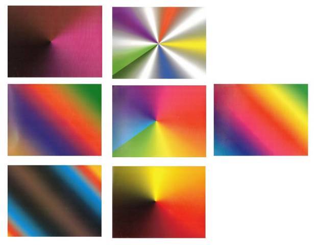 Zeszyt papierów samoprzylepnych A4 Tęczowych