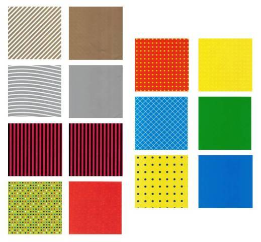 Zeszyt papierów kolorowych A4 Motiv-błyszczące