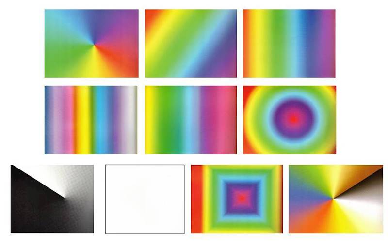 Zeszyt papierów kolorowych A5 Tęczowych