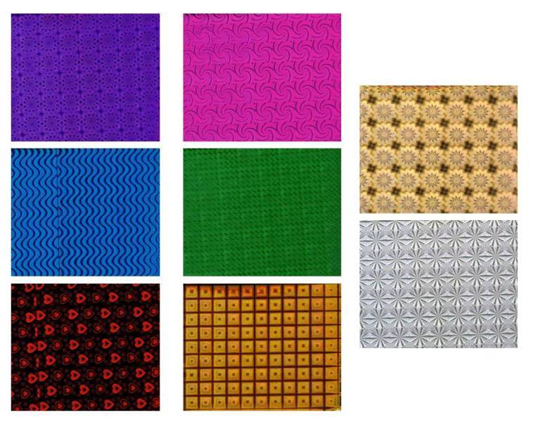 Zeszyt papierów hologramowych Aliga B5