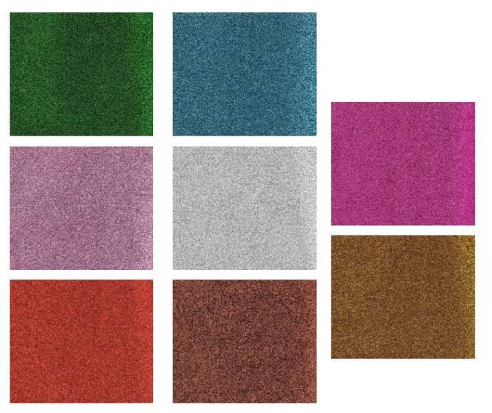 Zeszyt papierów z brokatem Aliga B5