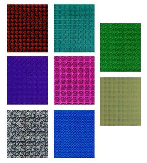 Zeszyt kartonów hologramowych Aliga B4