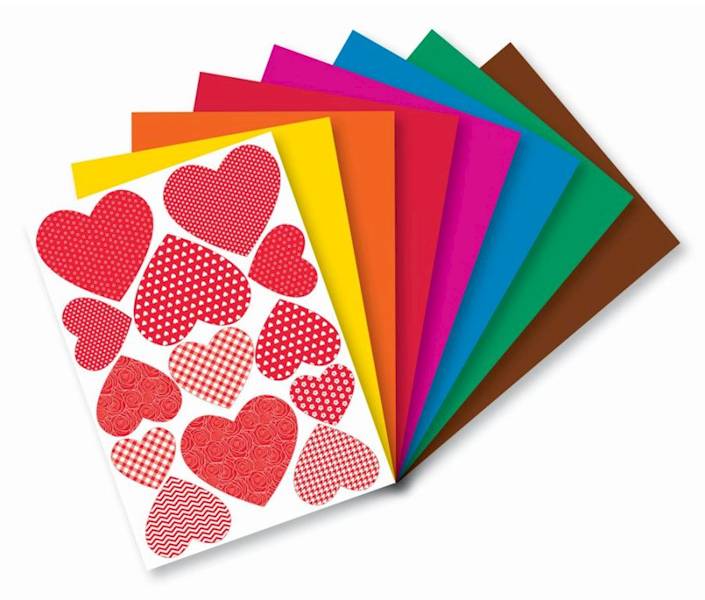 Wycinanka papier kolorowy A4/8K samoprzylepna HP