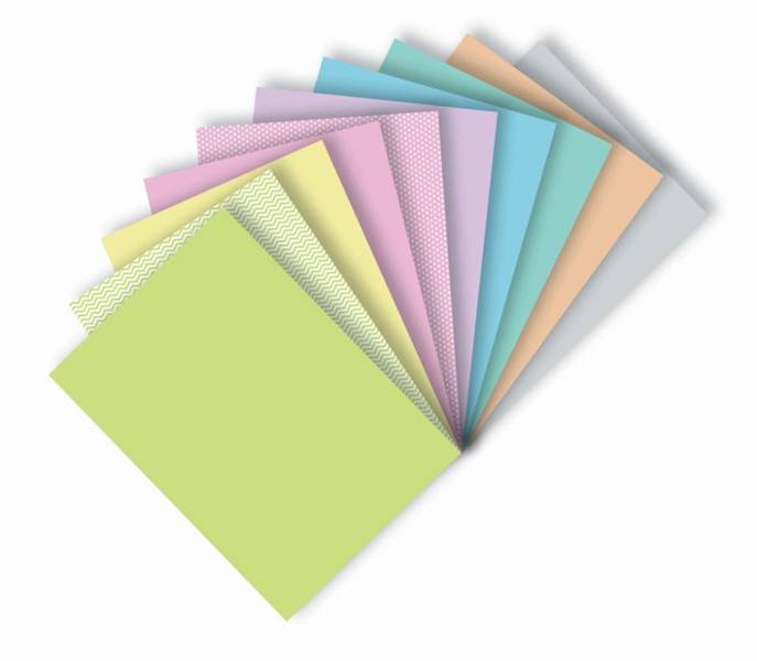 Wycinanka papier kolorowy A4/10K Pastel HAPPY COLO
