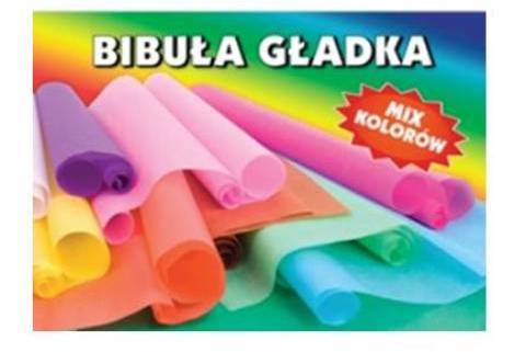 Bibuła gładka teczka 20 kolorów STARPAK 