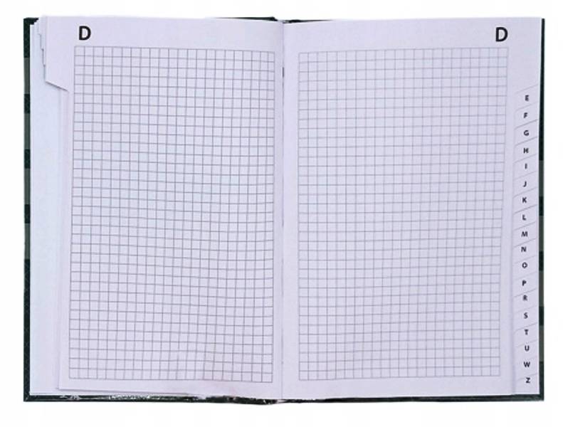 Skorowidz A5 96k kratka Kreska Krajobraz