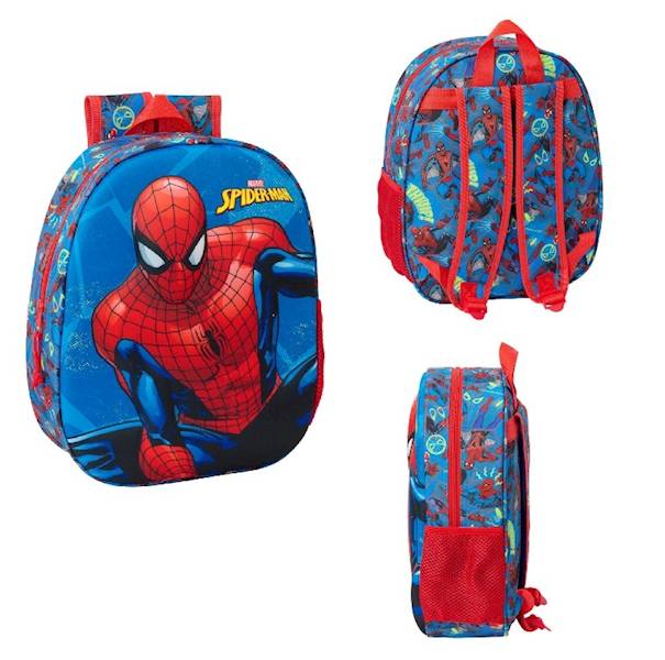Plecak przedszkolny wycieczkowy 3D Marvel Spideman