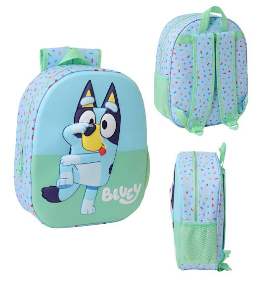 Plecak przedszkolny wycieczkowy 3D Bluey