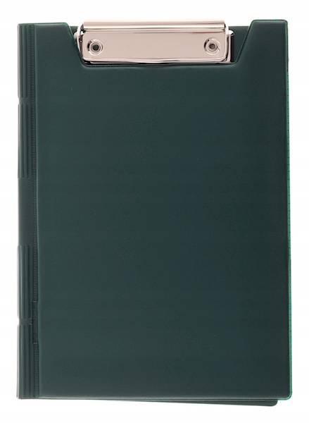 clipboard A5 Panta Plast zamykany zielona