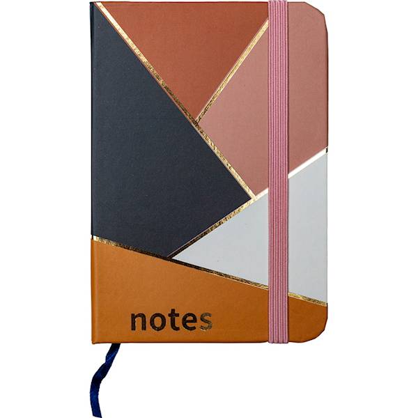 Notes A7 80 kartek w linię Centrum Figury róż jasn