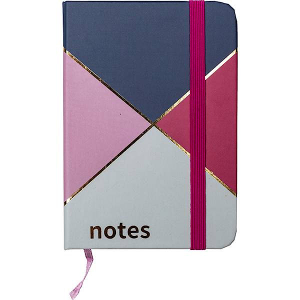 Notes A7 80 kartek w linię Centrum Figury róż ciem