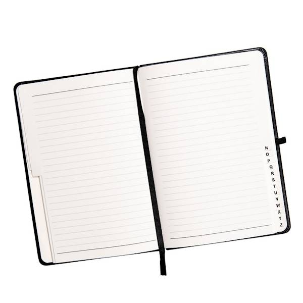 Skorowidz A6 96k Salsa czarny ELEFANT