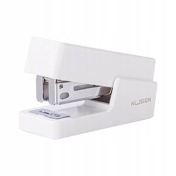 Zszywacz mini Nusign ENS083 24/6 Deli biały