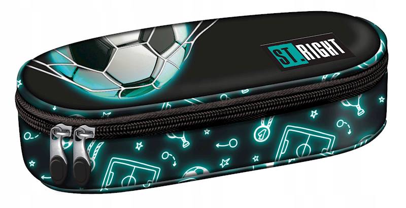 Piórnik saszetka Stright PC-01 Neon Football