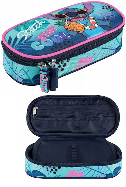 Piórnik saszetka z wewnętrzną klapką Stitch stay