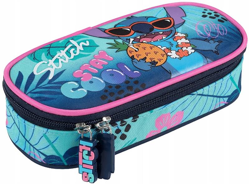 Piórnik saszetka z wewnętrzną klapką Stitch stay