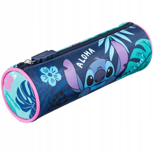 Piórnik tuba okragła Stitch Stay cool