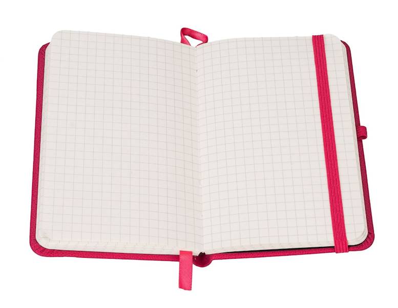 Notes A7 96 kartek kratka Secesja Różowy Antra