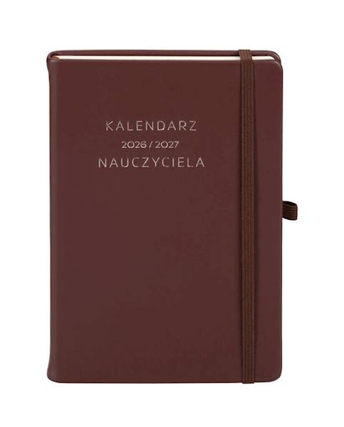 Kalendarz Nauczyciela 2026/27 A5 TDW Brązowy