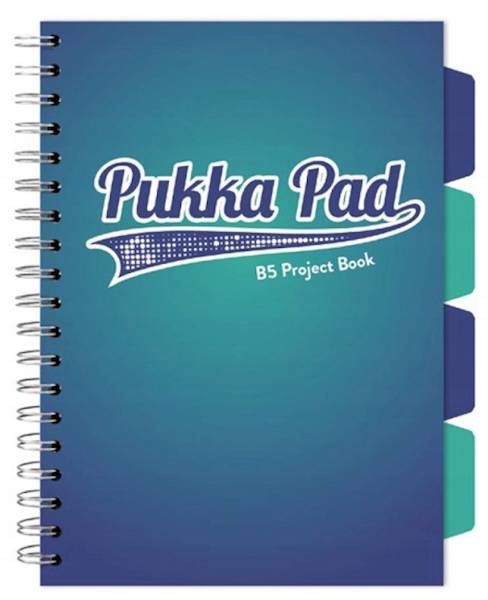 Kołozeszyt B5 Pukka Pad Blue Niebieski