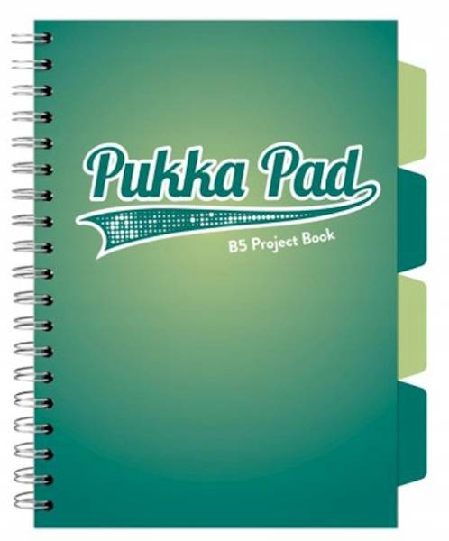 Kołozeszyt B5 Pukka Pad Dark Teal Zielony