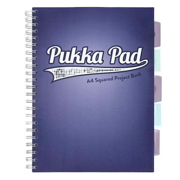 Kołozeszyt A4 Pukka Pad Navy Granatowy
