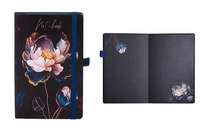 Notes A6 Kratka Botanical Orchidea
