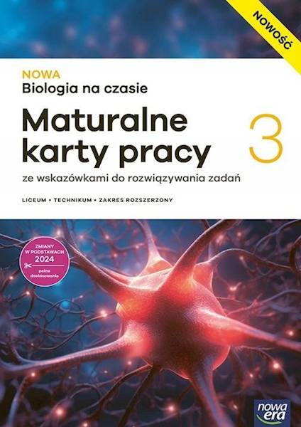 Nowa Biologia na czasie NE 3 LO ZR Mat Karty Pracy
