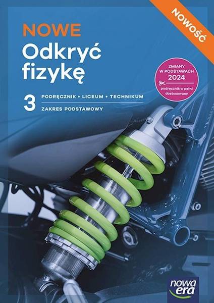 Nowe Odkryć fizykę LO 3 NE Podręcznik ZP 2026