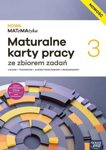 Nowa MATeMAtyka NE LO 3 Mat. Karty Pracy ZPiR 2026