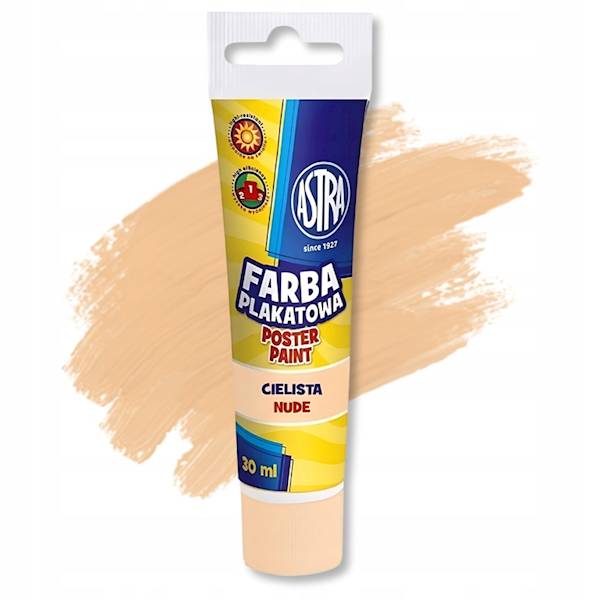 farba plakatowa Astra 30ml tuba cielista