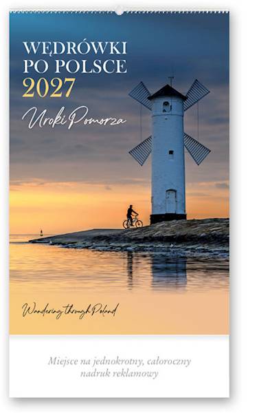 Kalendarz 2027 Lucrum 32x47 Wędrówki po Polsce