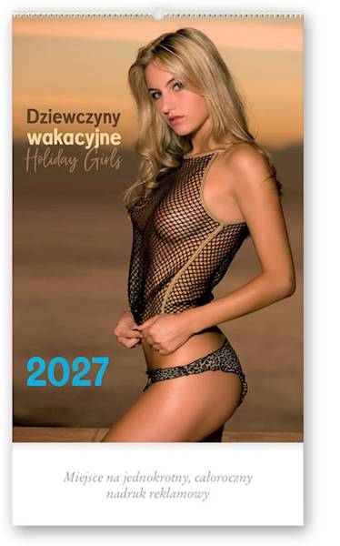 Kalendarz 2027 Lucrum 32x47 Dziewczyny wakacyjne