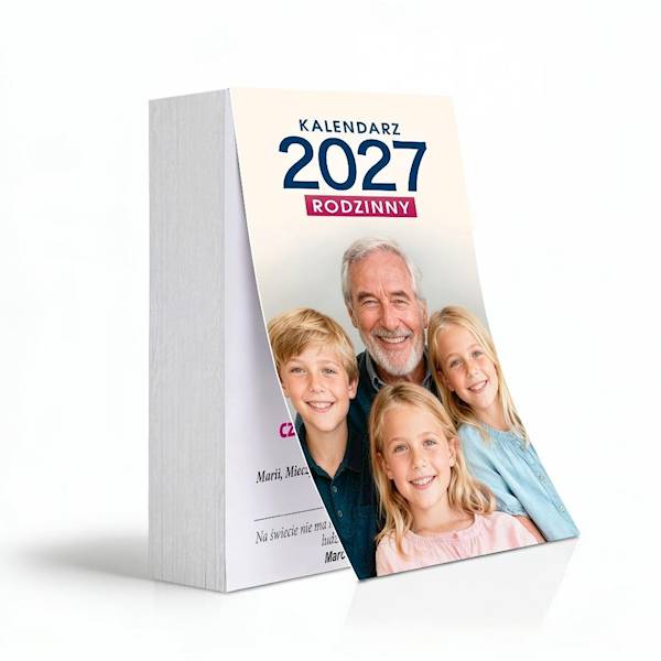 Kalendarz 2027 Sezona B7 zdzierak Rodzinny