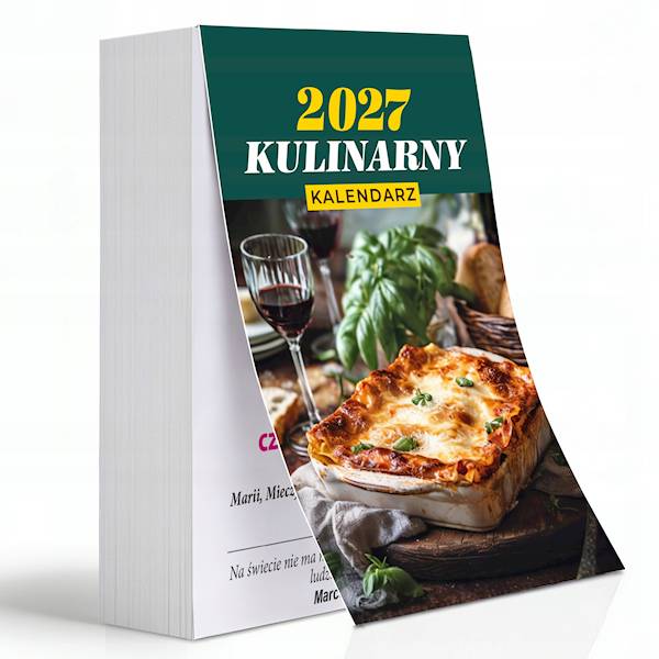 Kalendarz 2027 Notami B7 Zdzierak Kulinarny