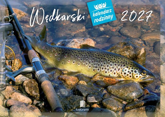 Kalendarz 2027 Lucrum rodzinny Wędkarski