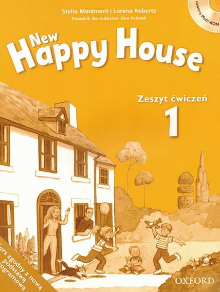 New Happy House 1 WB OXFORD + płyta