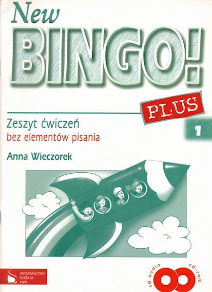 New Bingo Plus 1 WB bez pisania dla 6-latków +2CD