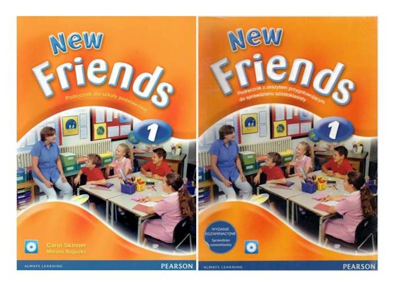 New Friends 1 SB PEARSON + płyta CD-ROOM