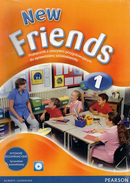 New Friends 1 SB PEARSON + płyta CD-ROOM