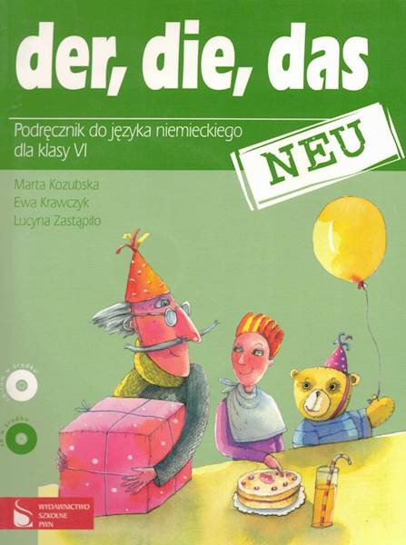 Der, Die, Das Neu SP 6 podręcznik + 2 płyty CD PWN