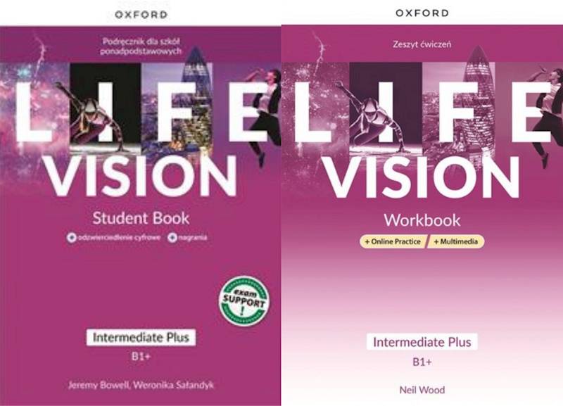 Life Vision Intermediate Plus B1+ Podręcznik + ćw