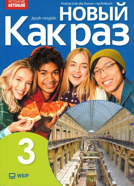 Język rosyjski Nowyj Kak raz 3 Podręcznik WSiP WA